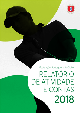 Relatório De Atividade E Contas 2018 Índice