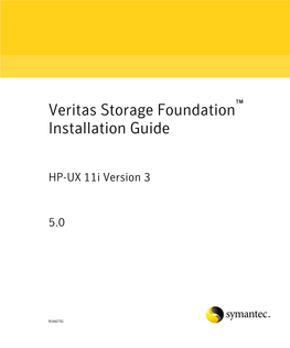 Storage Foundation 4.1 Installation Guide