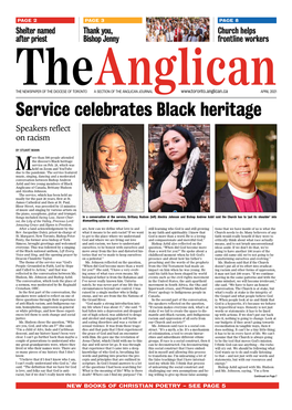 Service Celebrates Black Heritage Speakers Reflect on Racism