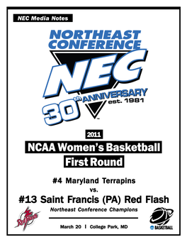 NEC WBB Tournament Media Packet