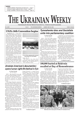 The Ukrainian Weekly 2006, No.22