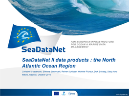 Seadatanet 1 – Products : Atlantic Ocean