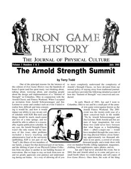 The Arnold Strength Summit