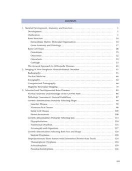 Xiii CONTENTS 1. Skeletal Development, Anatomy, and Function