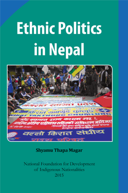 Ethnic Politics in Nepal Shyamu Thapa Magar