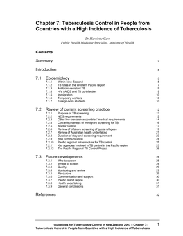 Tb Control New Zealand