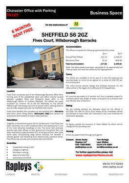 Sheffield Fives Court Details