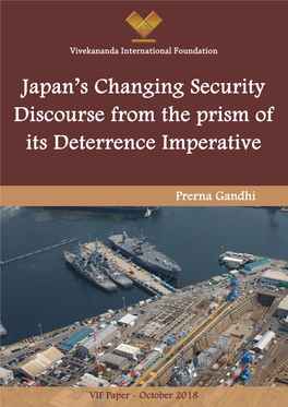 Japan's Changing Security Discourse from the Prism of Its Deterrence Imperative