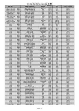 Cennik Zakupowy Data I Voice 19.07.18