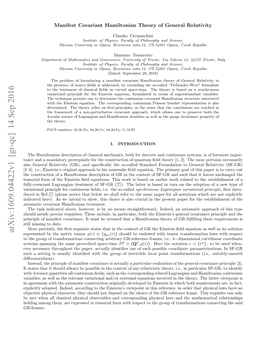 Manifest Covariant Hamiltonian Theory of General Relativity
