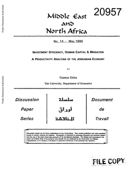 World Bank Document