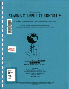 Revisions to the ALASKA OIL SPILL CURRICULUM