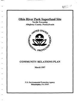 Community Relations Plan