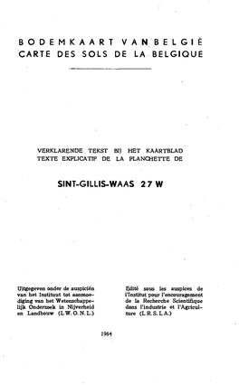 Sint-Gillis-Waas 27 W