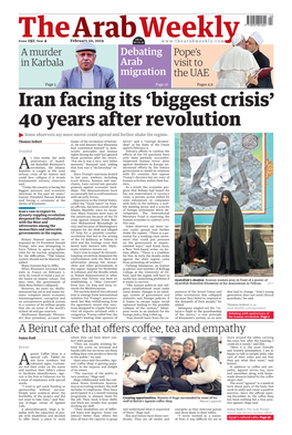 Iran Facing Its ‘Biggest Crisis’ 40 Years After Revolution ► Some Observers Say More Unrest Could Spread and Further Shake the Regime