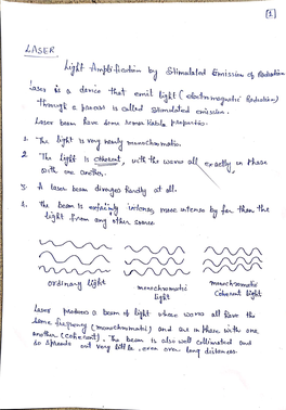 Unit 4 LASERS By. Dr. M. Z. Ansari