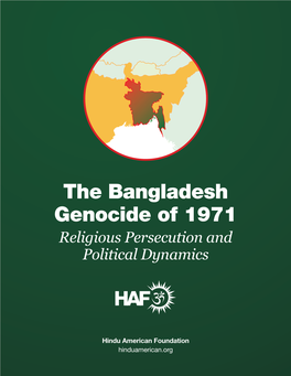 The Bangladesh Genocide of 1971 Religious Persecution and Political Dynamics