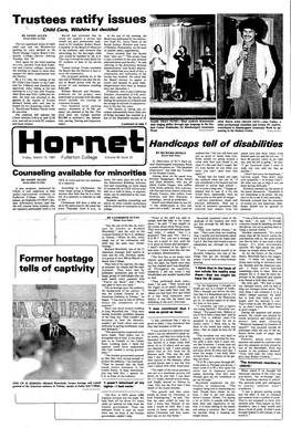 The Hornet, 1923 - 2006 - Link Page Previous Volume 59, Issue 21 Next Volume 60, Issue 23