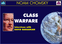 Class Warfare Noam Chomsky 5