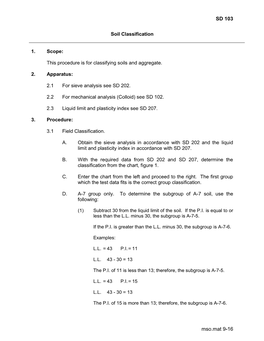 Soil Classification