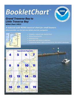 Grand Traverse Bay to Little Traverse Bay NOAA Chart 14913