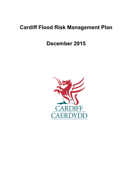 Cardiff Flood Risk Management Plan December 2015