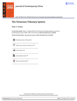 The Tenacious Tributary System