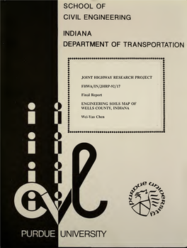 Engineering Soils Maps of Wells County, Indiana : Final Report