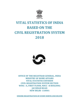 Civil Registration System 2018