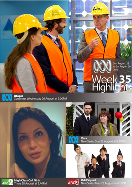 ABC TV Program Guide Mail Merge Template