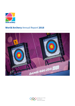 World Archery Annual Report 2018