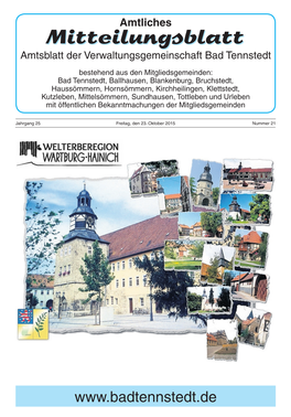 Freitag, Den 23. Oktober 2015 Nummer 21