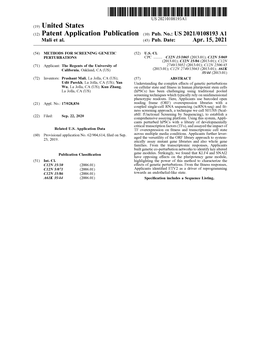 US 2021/0108193 A1 Mali Et Al