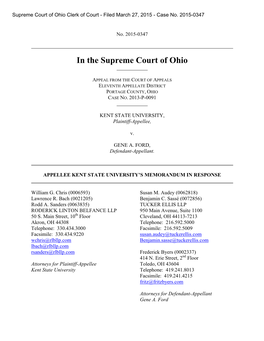 In the Supreme Court of Ohio