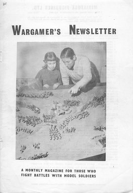 Wargamer's Newsletter