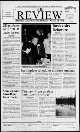 Bush Visits Delaware