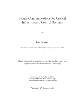 Robert Dawson Thesis (PDF 1MB)