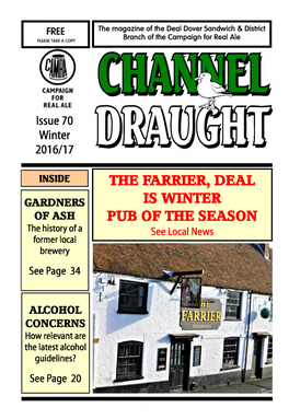 The Farrier, Deal Is Winter Pub of The