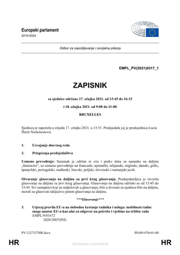 Hr Hr Zapisnik