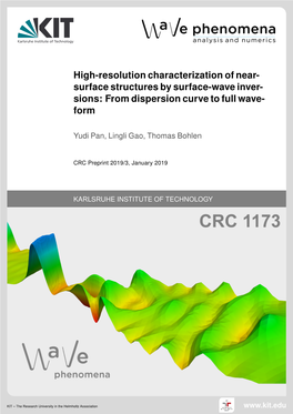 Sions: from Dispersion Curve to Full Wave- Form