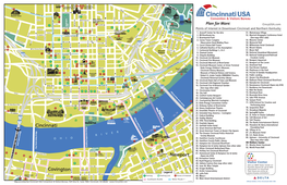 Points of Interest in Downtown Cincinnati and Northern Kentucky 77 Horseshoe Casino 25 24 and Broadway Commons District 1