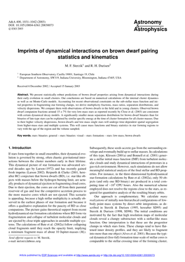 Imprints of Dynamical Interactions on Brown Dwarf Pairing Statistics and Kinematics