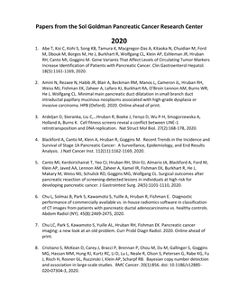 Publications (2005-2020)