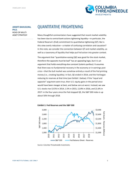 Quantitative Frightening Ph.D