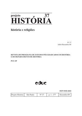 HISTÓRIA História E Religiões