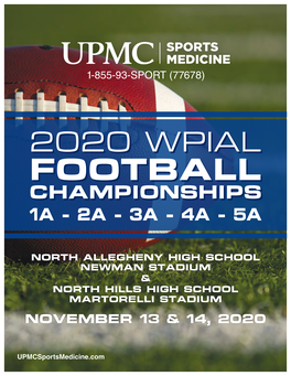 2020 Wpial Class 5-A Football Championship 2020 Wpial Class 5-A Football Championship