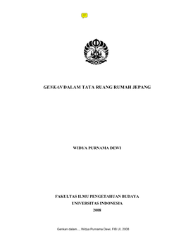 Genkan Dalam Tata Ruang Rumah Jepang