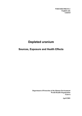 Depleted Uranium