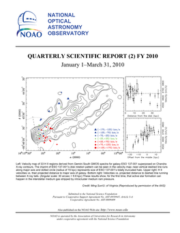 NOAO FY 2010 Quarter Report