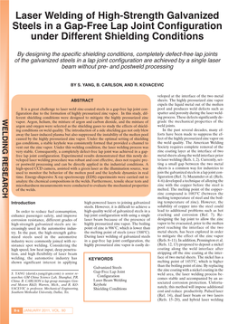 Laser Welding of High-Strength Galvanized Steels in a Gap-Free Lap Joint Configuration Under Different Shielding Conditions